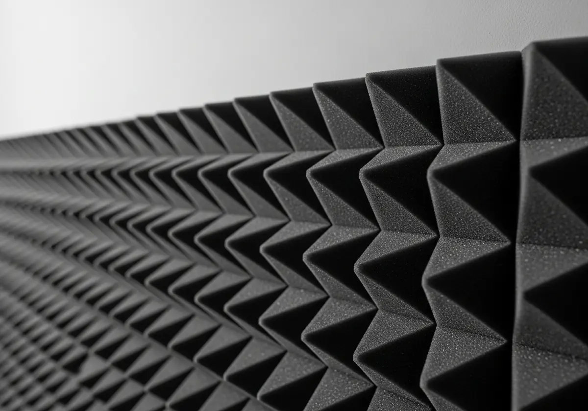 Acoustic Foam Panels — Wedge 12-Pack (12"×12")